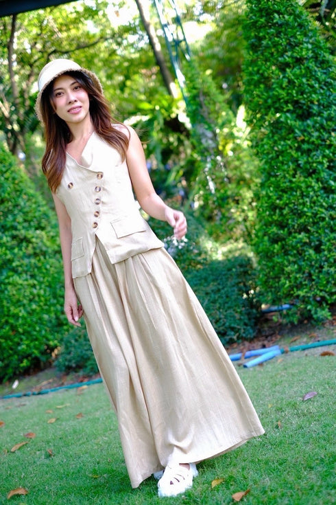 Women Casual Linen Co-Ord Sets